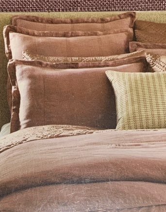 moderne by noble excellence Triumph shams flax linen