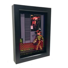 Nintendo 8 Bit Freddy Krueger 3D Art