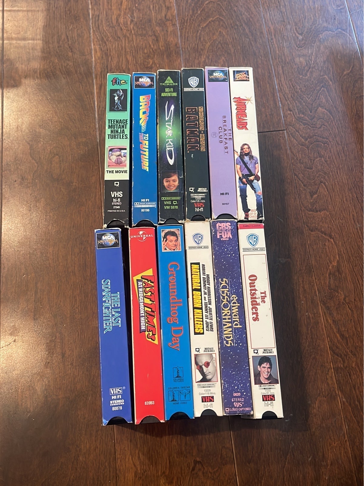 Classic VHS Lot of 12 Movies
