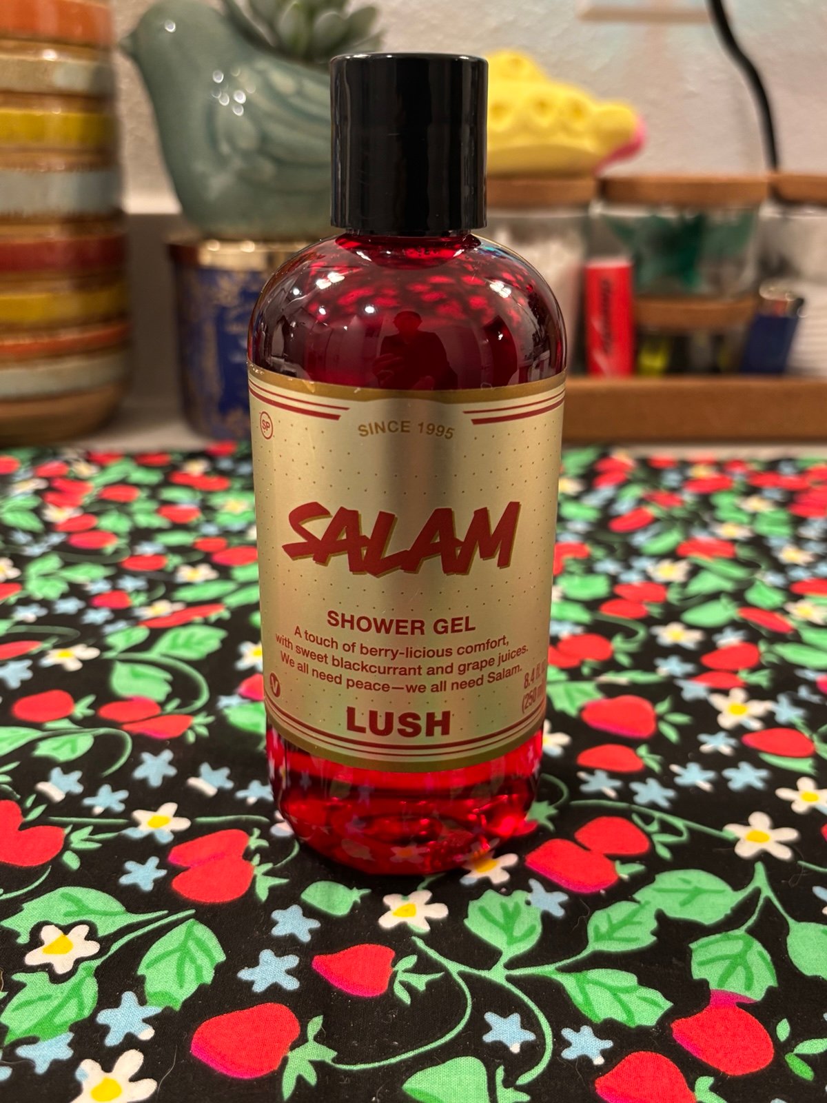 Lush Salam shower gel 8.4oz bottle