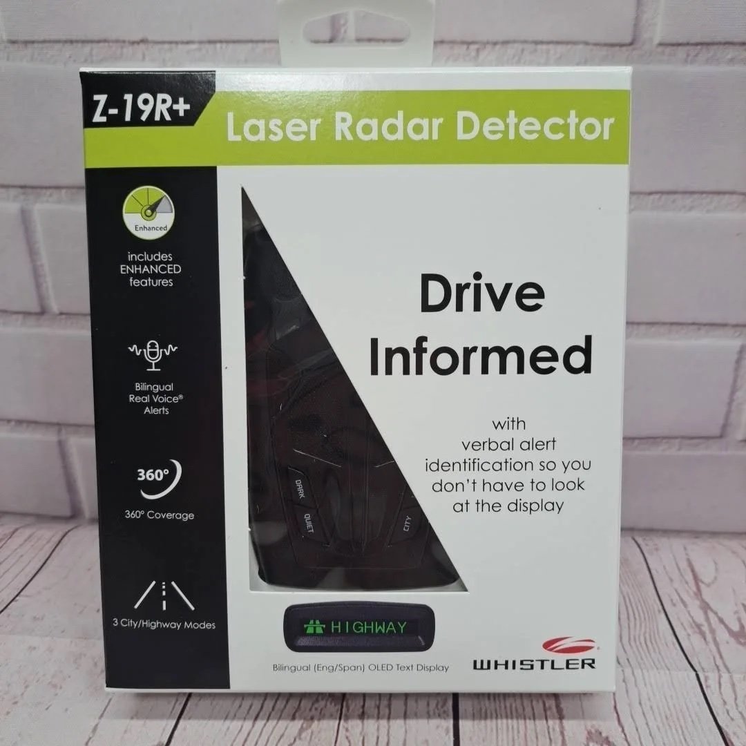 Whistler Z-19R+ Laser Radar Detection [NIB] {Reduced Next-Day Shipping }