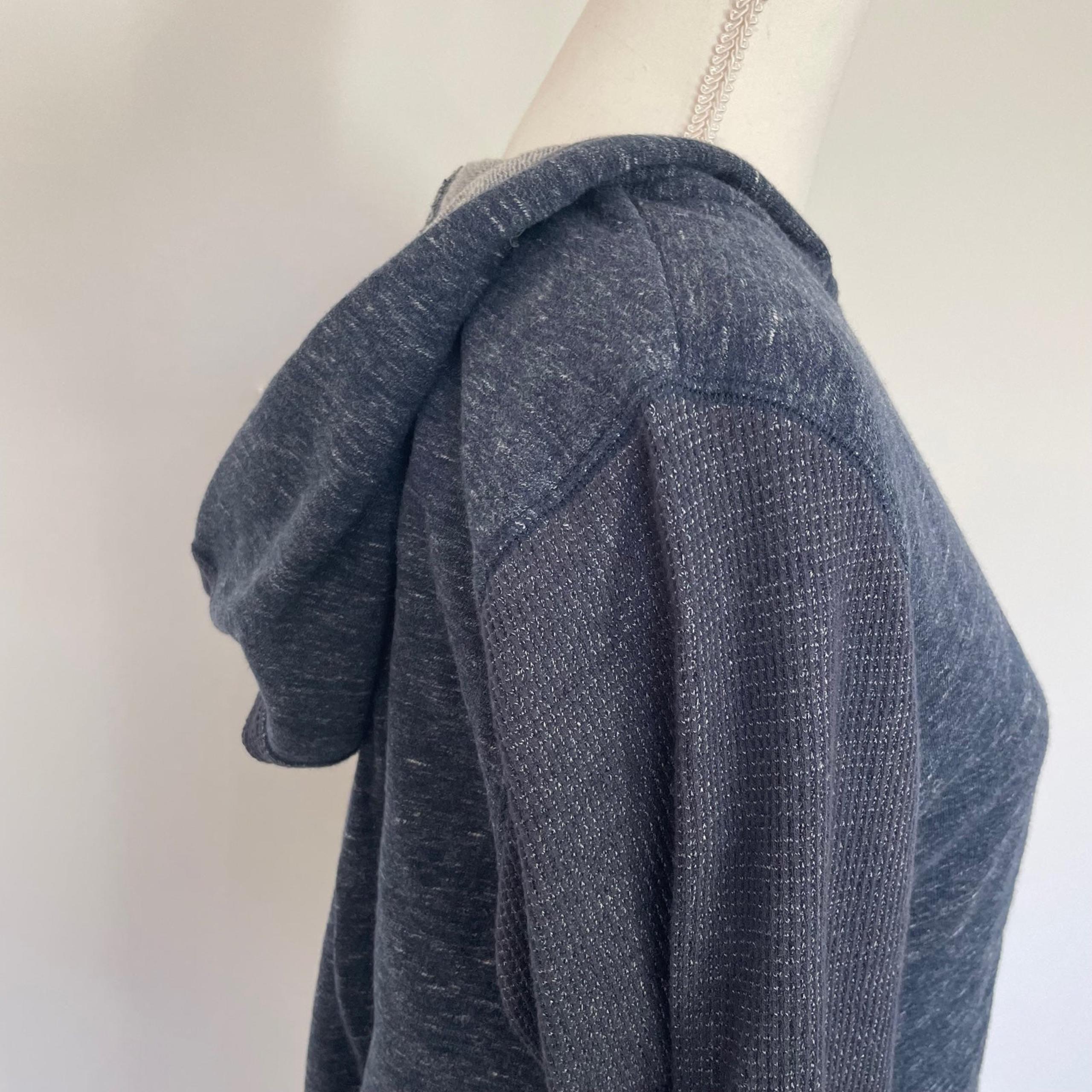 Style & Co Sport Women’s Sweatshirt With Hoodie Cotton Blue sz XL extra large