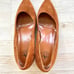Aquatalia Pheobe Suede Block Heel Pump | Caramel Size 9.5