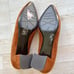 Aquatalia Pheobe Suede Block Heel Pump | Caramel Size 9.5