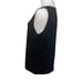 Eileen Fisher Black Tank Top W/ Ruffle Size Medium