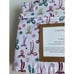 Cupcakes & Cashmere FA LA LA LA Bows Christmas TWIN SIZE Sheet Set Holiday NEW