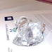 Swarovski Cut Crystal Swan Vintage Signed Pristine Like New Condition NWOT