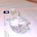 Swarovski Cut Crystal Swan Vintage Signed Pristine Like New Condition NWOT