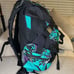 Oakley Teal and Black Graphic Backpack
