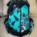 Oakley Teal and Black Graphic Backpack