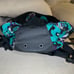 Oakley Teal and Black Graphic Backpack