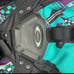 Oakley Teal and Black Graphic Backpack