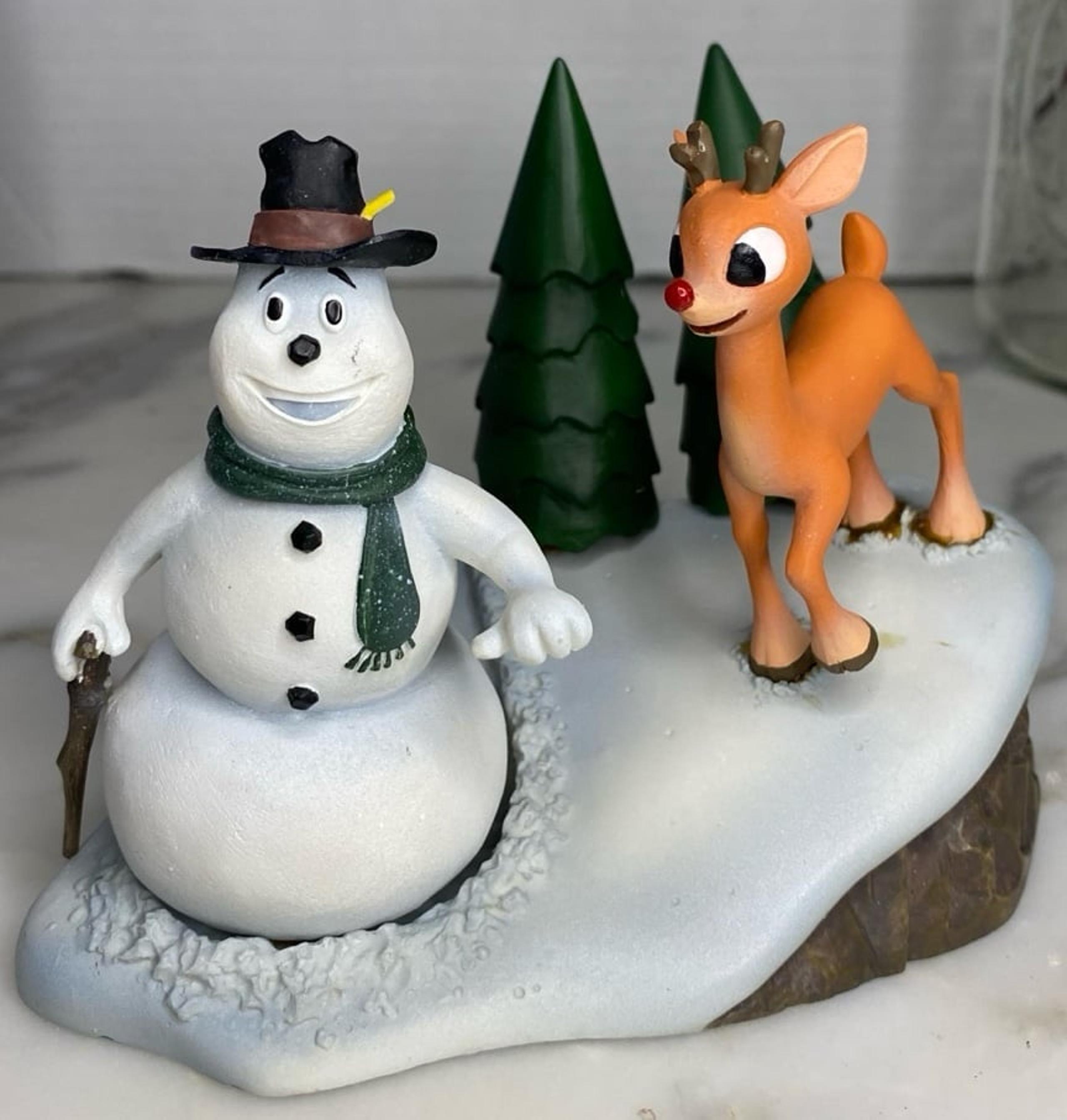 Rudolph & Scoop Island of Misfit Toys 2001 Christmas Collectible