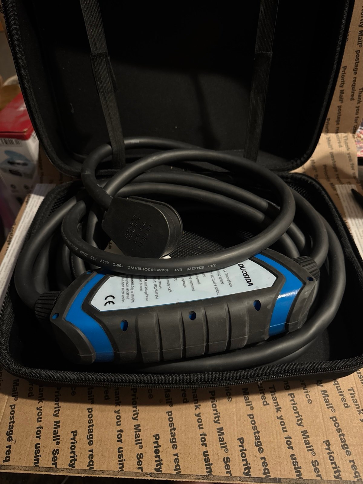 New 32A EV electric vehicle portable Charging Station L-2 Home Charger cable