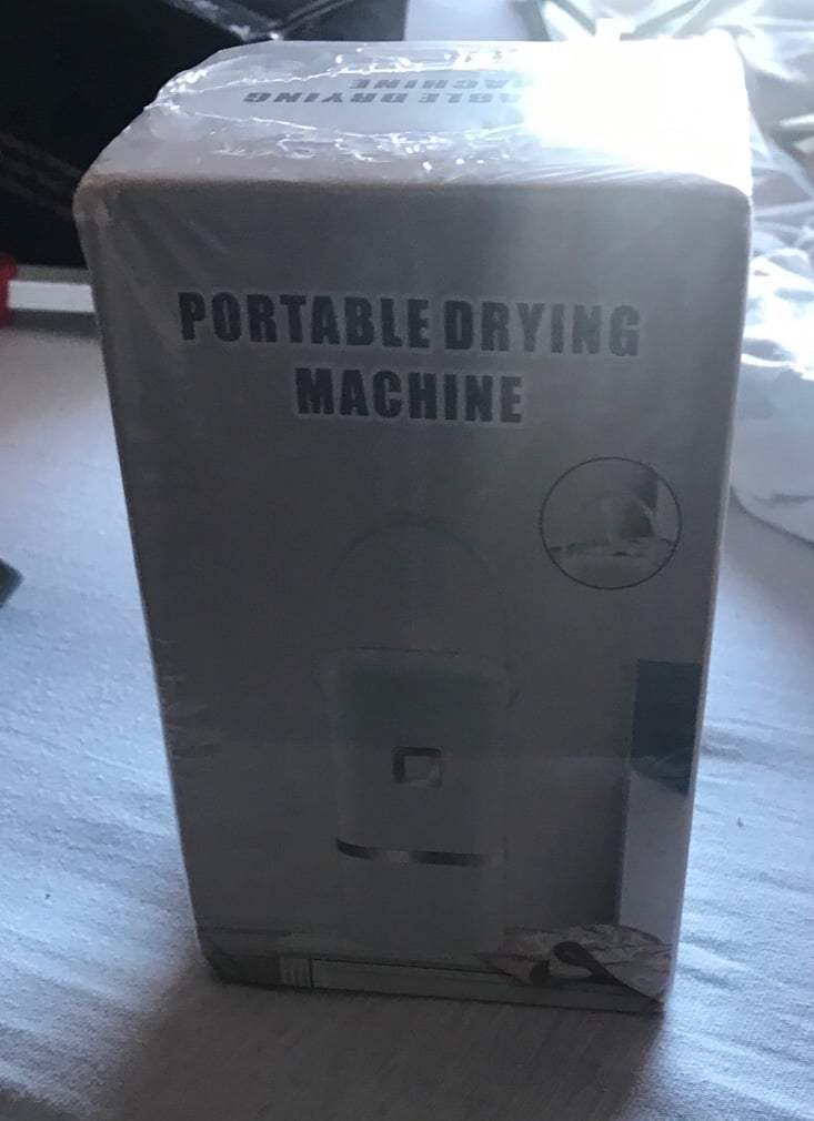 Portable clothes dryer for travel no odor for light clothing