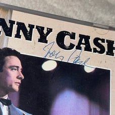 THE SUN YEARS CD SIGNED JOHNNY CASH