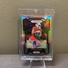 Michael Wilson rookie auto