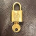 Vintage LV Louis Vuitton Padlock Lock & Key 225