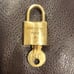 Vintage LV Louis Vuitton Padlock Lock & Key 225