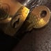 Vintage LV Louis Vuitton Padlock Lock & Key 225