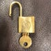 Vintage LV Louis Vuitton Padlock Lock & Key 225