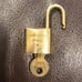 Vintage LV Louis Vuitton Padlock Lock & Key 225
