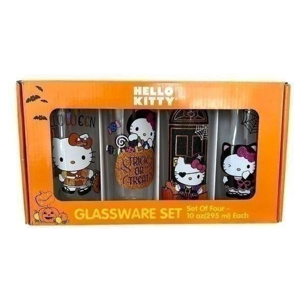 Sanrio Hello Kitty Halloween 10oz Glassware Set