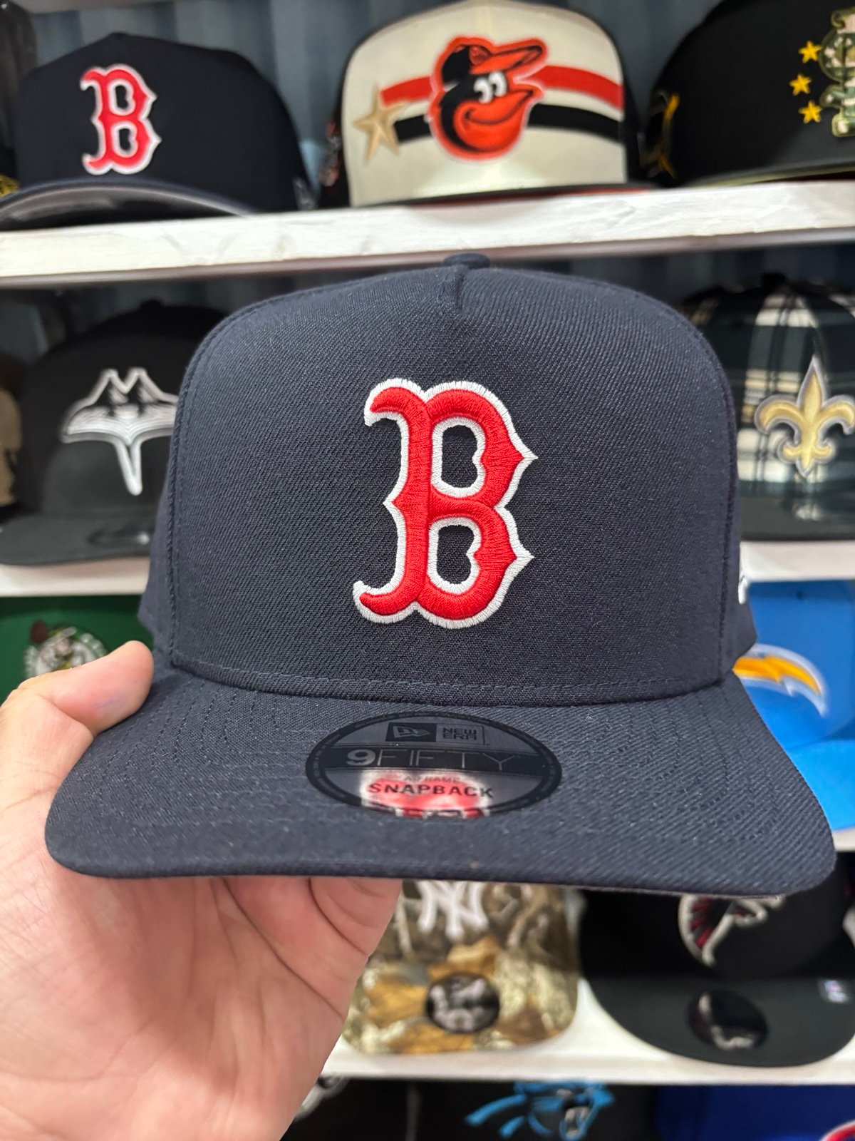 Boston Red Sox A Frame MLB New Era 9Fifty Adjustable SnapBack