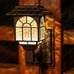 2 Pack Solar Fence Lights LED Wall Lantern Post Deck Lighting Waterproof