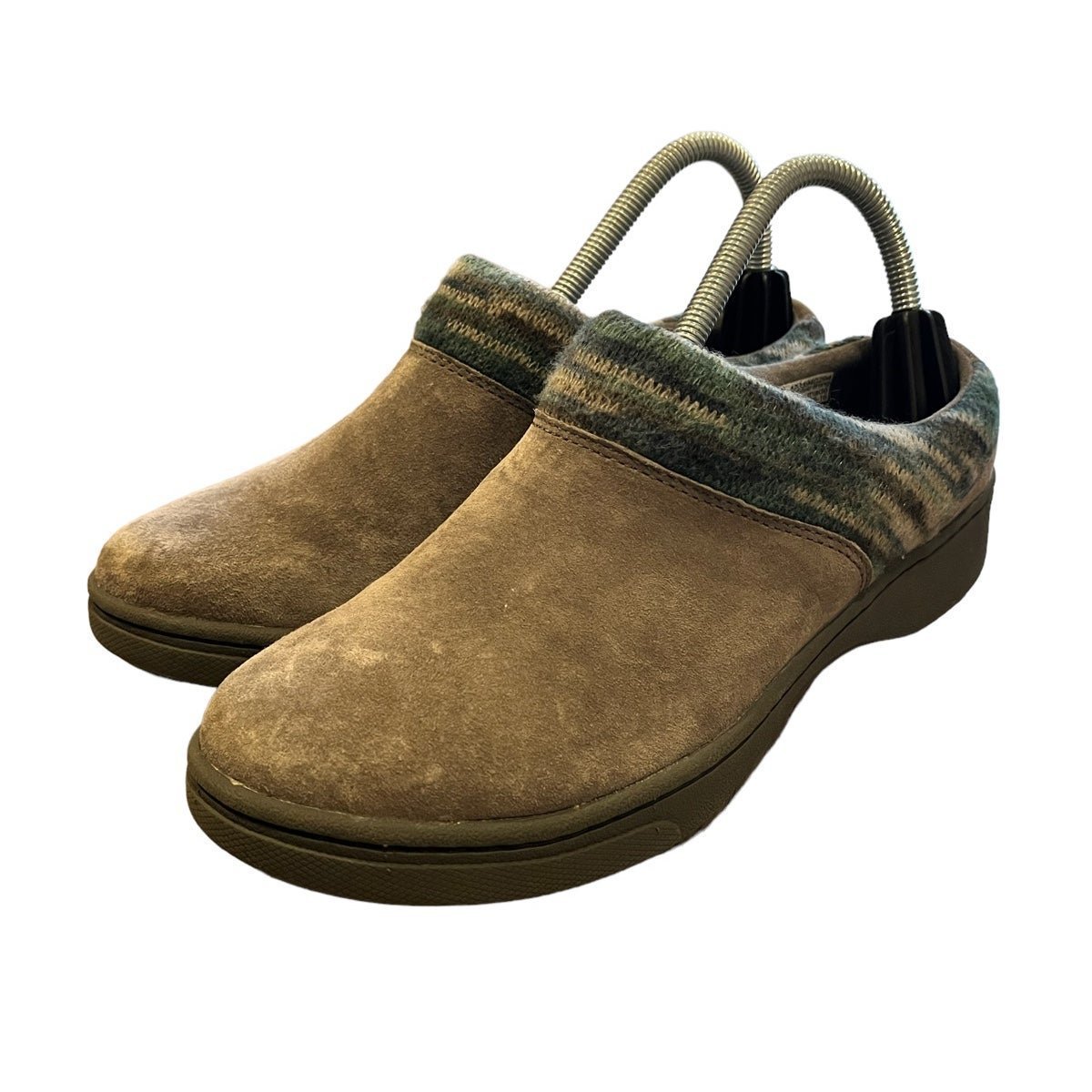 Dansko Emily Gray Suede Slip On Casual Clogs 4703940294 Women's Size 38