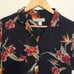Vintage Tommy Bahama Camp Hawaiian Shirt-Small-100% Silk-Hibiscus Flowers