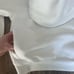 Aritzia Cozy Sweatfleece Mega Raglan Hoodie White Sweatshirt Size Medium