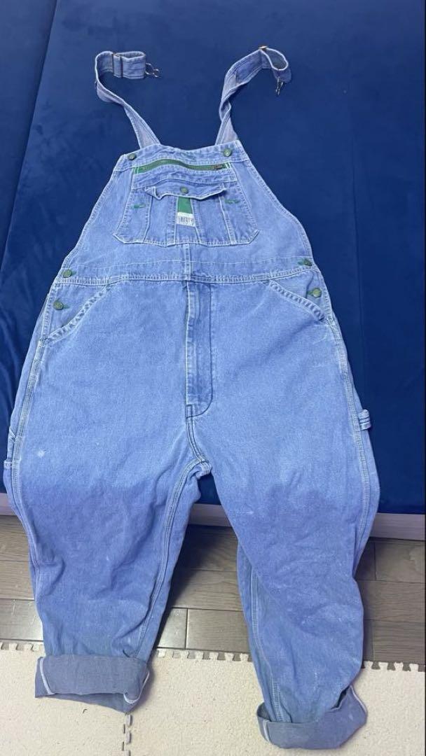 LIBERTY Light Blue Salopette Overalls Denim Light Blue W40