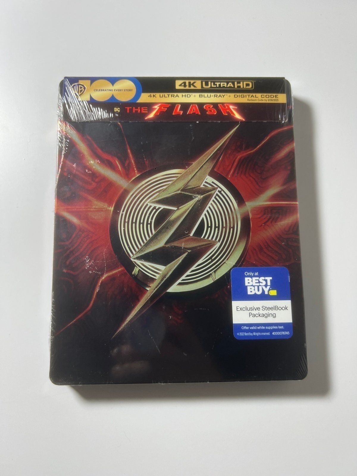 (New) The Flash 4K Steelbook Best Buy Exclusive