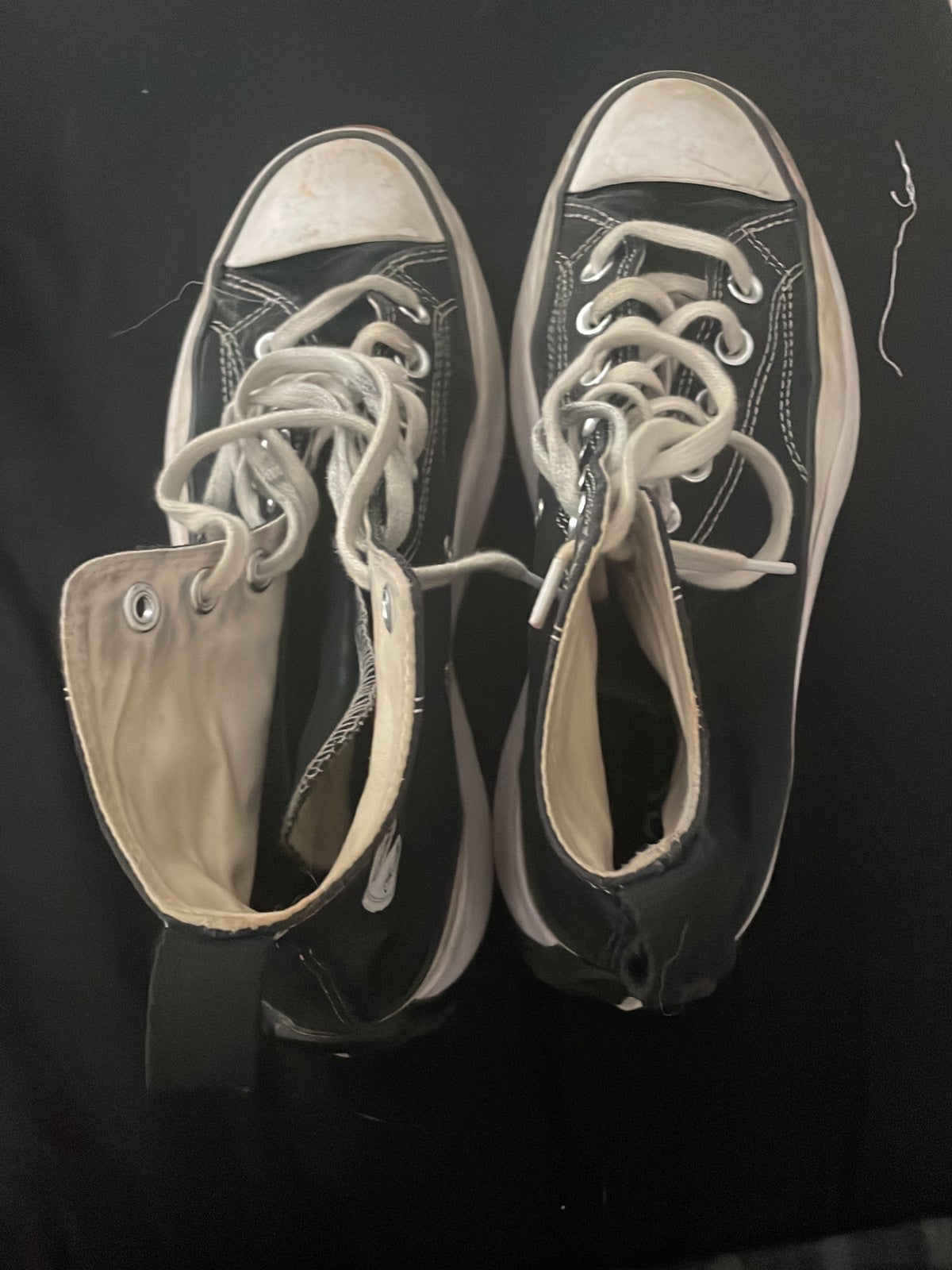 Converse platform shoes