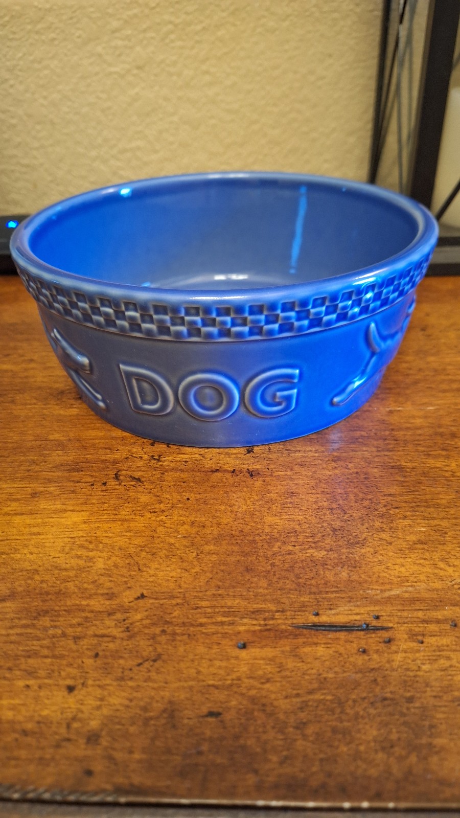 Longaberger dog dish