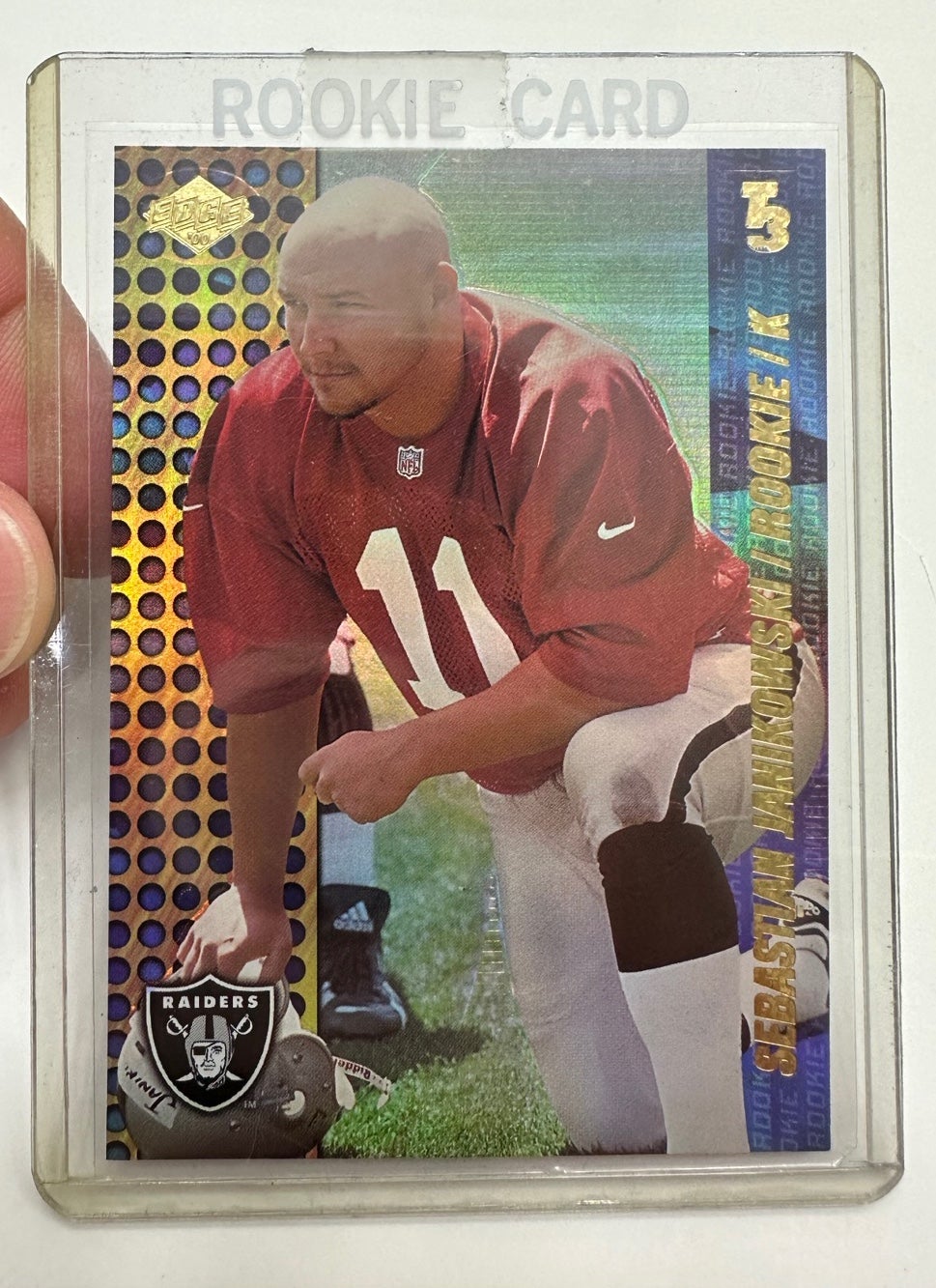 2000 Collectors Edge Sebastian Janikowski Rookie Rare Preview