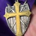 Trebus & Steiner 1877 Catholic Knights Of America Freemason Masonic Ribbon Badge