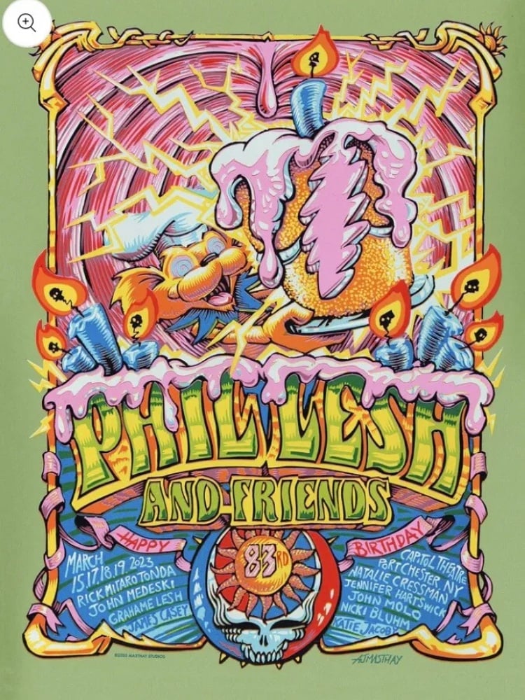 AJ Masthay Phil Lesh & Friends Fairway Stardreams AE - Brand New