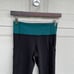 Lululemon Women’s Speed Tights Leggings Black Folage Teal Polka Dot Ruched 4
