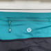 Lululemon Women’s Speed Tights Leggings Black Folage Teal Polka Dot Ruched 4
