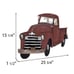 Red Truck Metal Wall Decor