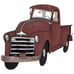 Red Truck Metal Wall Decor
