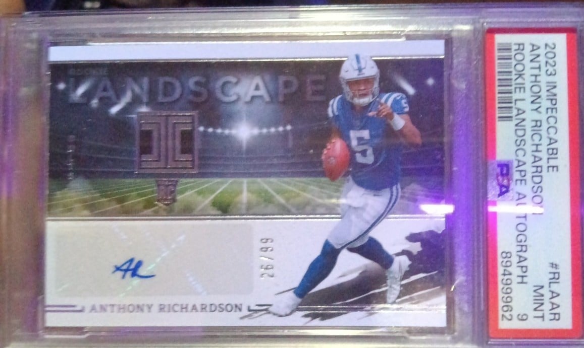 AR5 Rookie autograph /99