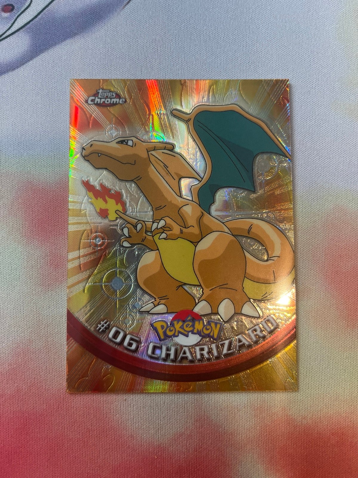 Topps Chrome Charizard Spectra