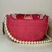 Grapefruit Beaded Embroidered Bag Purse