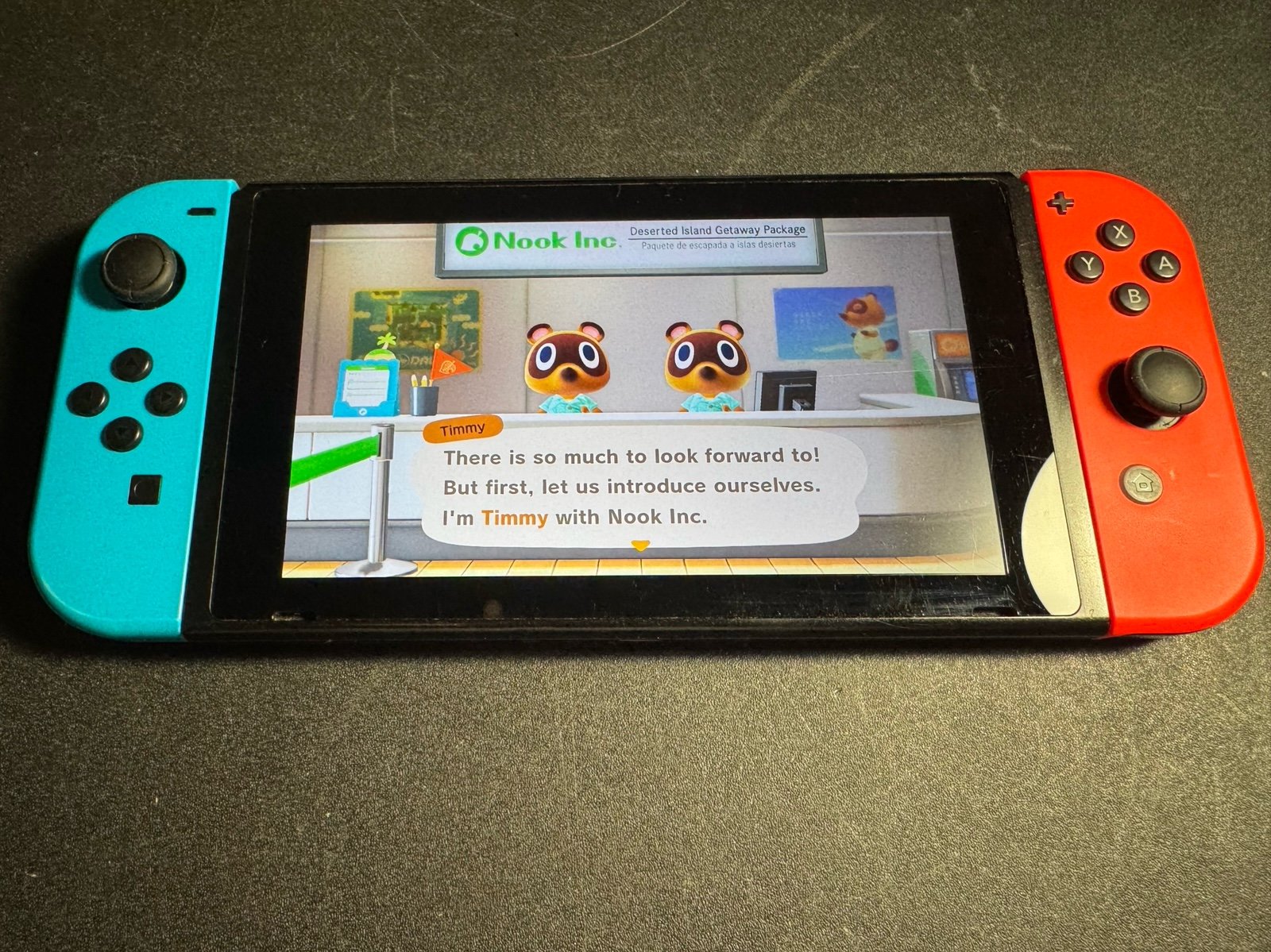 Nintendo switch 32GB Red & blue