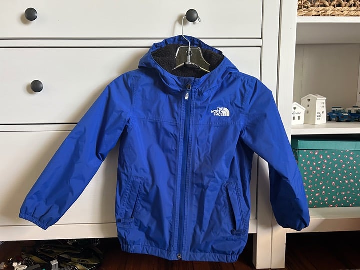 north face rain jacket lined 6 years