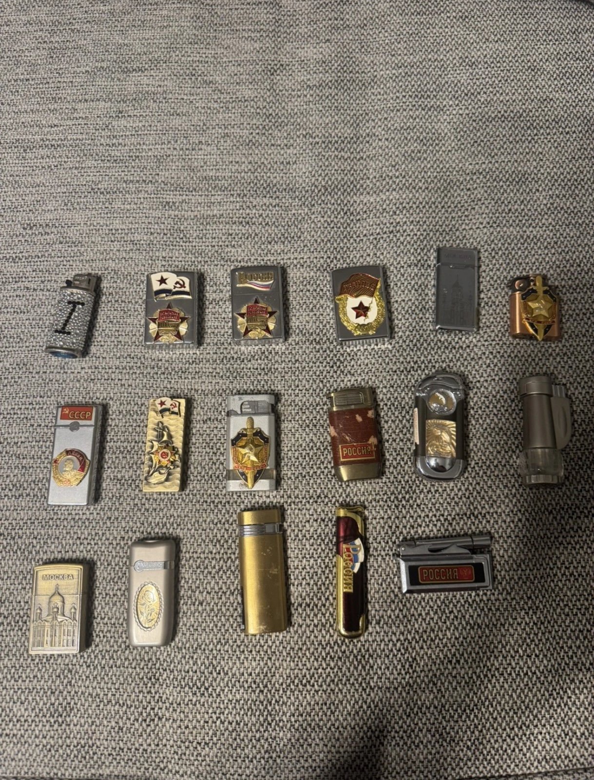 russian lighters estate find. CCCP collectible lighters. choose any quantity