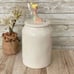 NWT Gorgeous 3D Rae Dunn Disney Canister White Ceramic Tinkerbell Tinker Bell